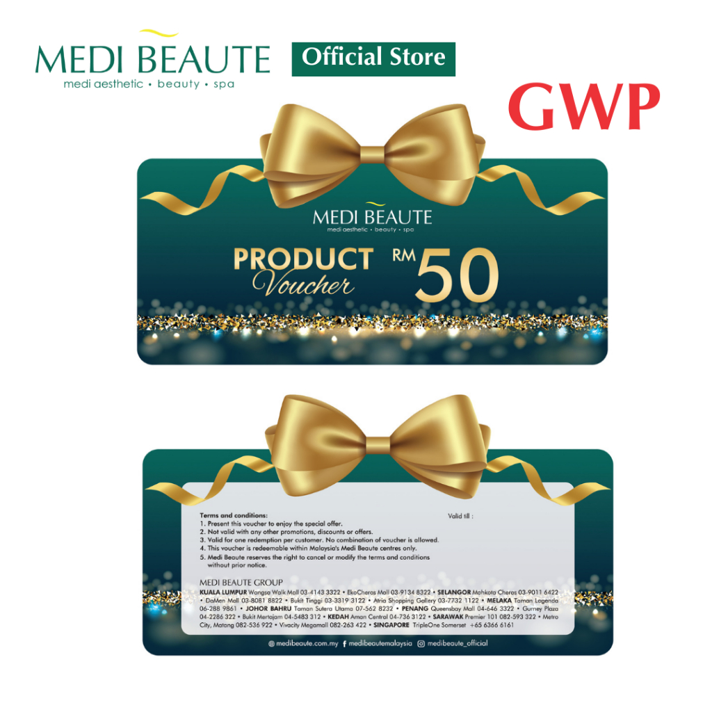 [GWP - NOT FOR SALE] Product & Treatment Voucher