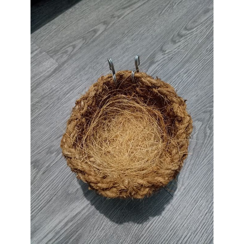 Hanging Bird's Nest Where To Lay Eggs From Coconut Fiber