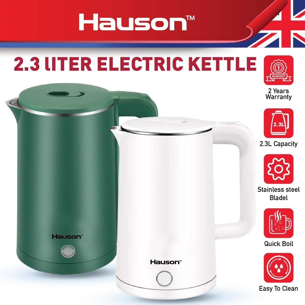 Hauson 2.3L Stainless Steel Electric Kettle Water Boiler Water Heater Electric Jug Cerek Elektrik Smart Kettle 电水壶