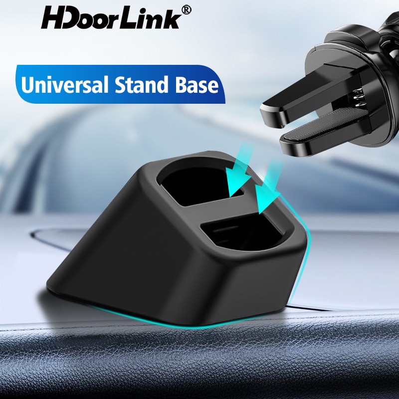 HdoorLink Car Phone Holder Stand Air Vent Clips For Magnetic Holder Base Car Dashboard Bracket Cell Phone GPS Cradle Accessories