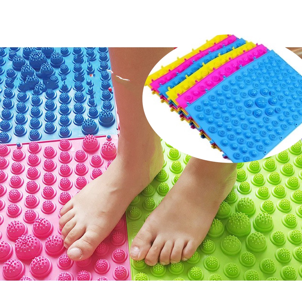 Healthy Acupressure Foot Mats Medical Therapy Reflexology Foot Massage Pad Blood Circulation Pad Massage Mat 健康指压脚垫