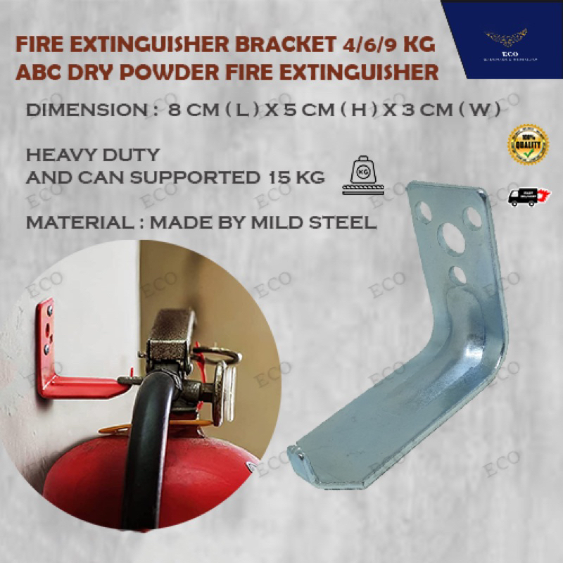 Heavy Duty Fire Extinguisher Bracket Hook/Bracket Pemadam Api/Breket