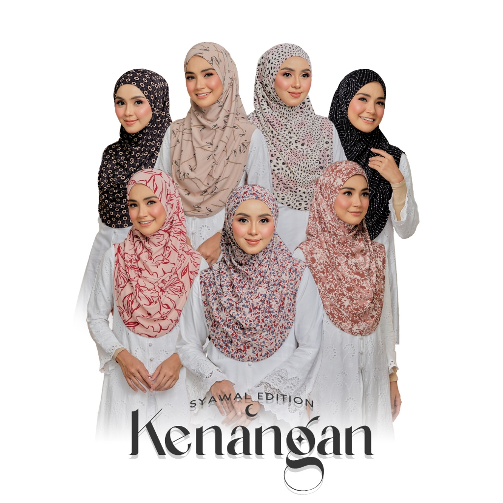 Heejab Express Scarf Printed Kenangan