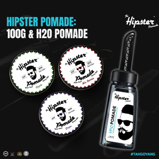 HIPSTER POMADE 100G & H2O POMADE