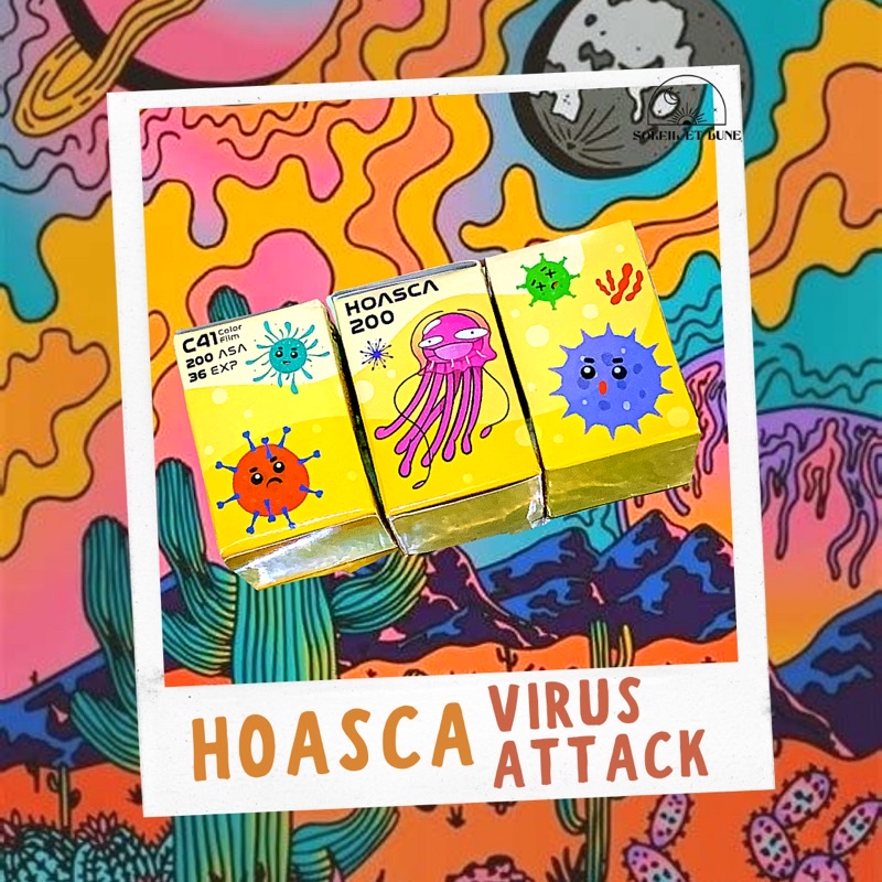 Hoasca 200 Virus Attack - Roll Film 35mm, ISO 200, 36exp