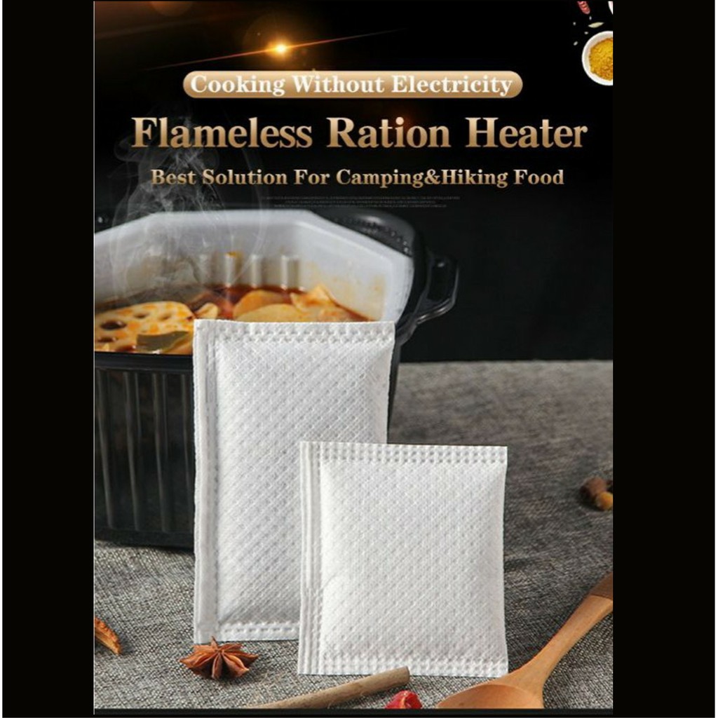 HOTORIGINAL Food Warmer Self Heating Pad Flameless Ration Heater / Heating Element Malaysia WHOLESALE PRICE !!