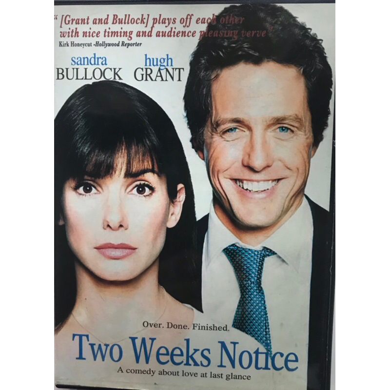 Hugh Grant DVD Movie: Two Weeks Notice