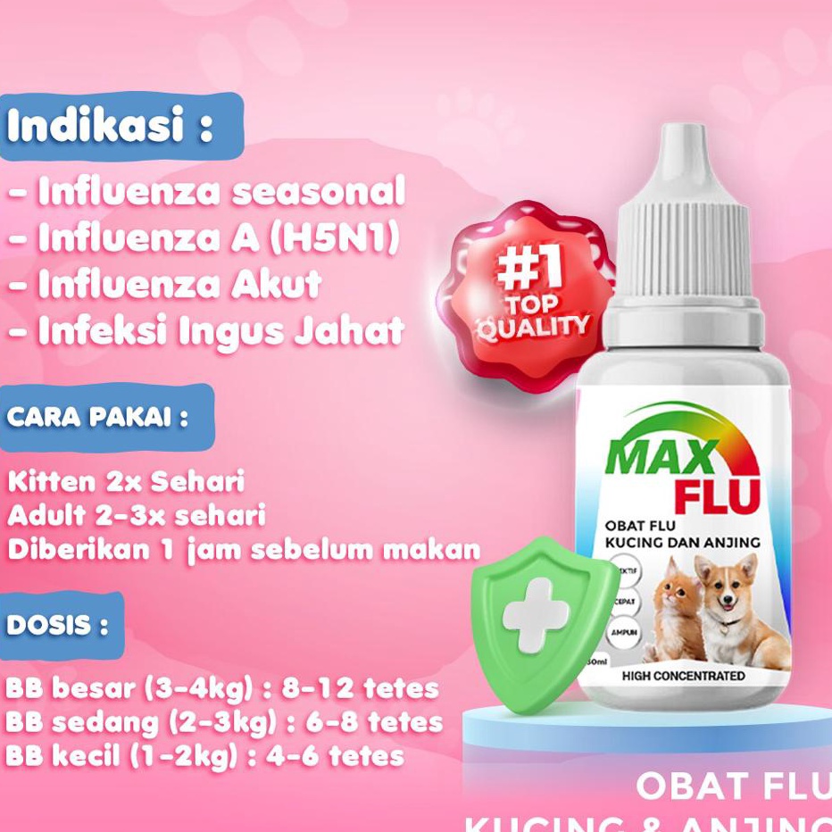 Hurry Up And Buy Readyyy MAX Flu Cough Medicine For Cats And Dogs 30ml