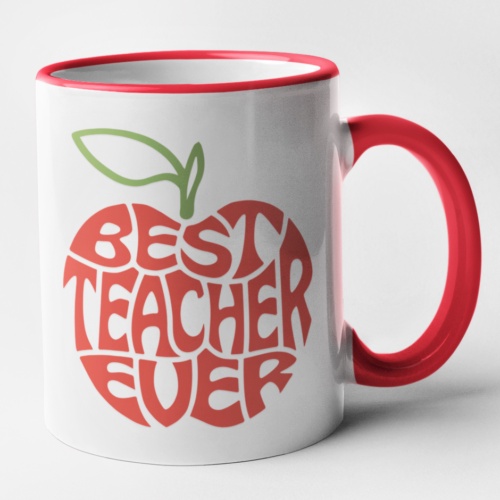 【In stock】Best Teacher Ever Mug / End Of School Term Leaving Present Thankyou World's Best