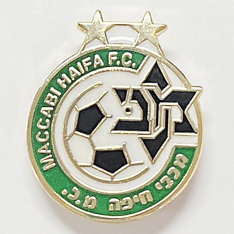 Israeli football club logo enamel pin metal badge brooches jewelry backpack Accessories