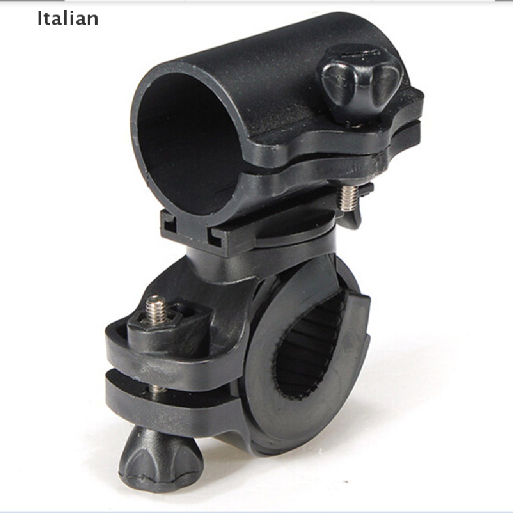 Italian 360 Rotation Cycling Bicycle Bike Flashlight LED Torch Bracket Mount Holder