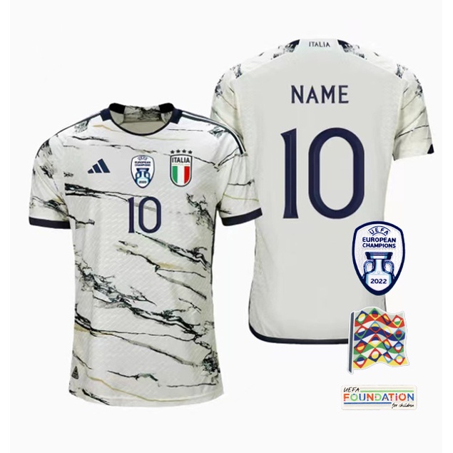 Italy away jersey 2023/24 Player issue football jersey kit S-2XL can add your name and number