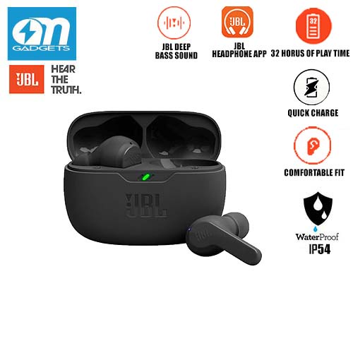 JBL Wave Beam in-Ear Earbuds (TWS) with Mic, App for Customized Extra Bass EQ, 32 Hours Battery and Quick Charge