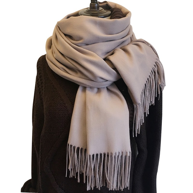 Jifang High Quality Cashmere Scarf Women Mens Winter Warm Long Blanket Scarves Pashmina WJ06