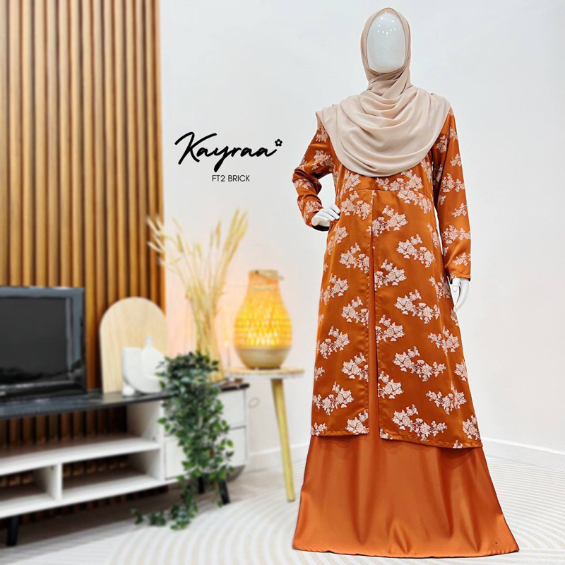 Jubah Kayra - Material Royal King , Saiz S-5X , Bf friendly , Plussize