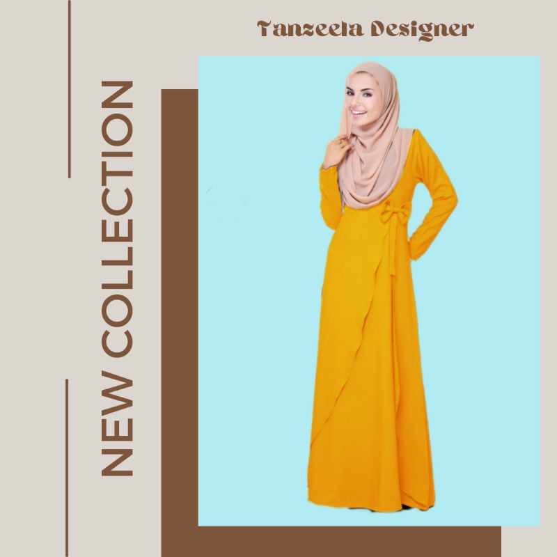 JUBAH MUSLIMAH TURKI FASHION PLAIN ABAYA /JUBAH MURAH /MAXI PLUS SIZE /GAMIS / MODEST MUSLIMAH SUIT