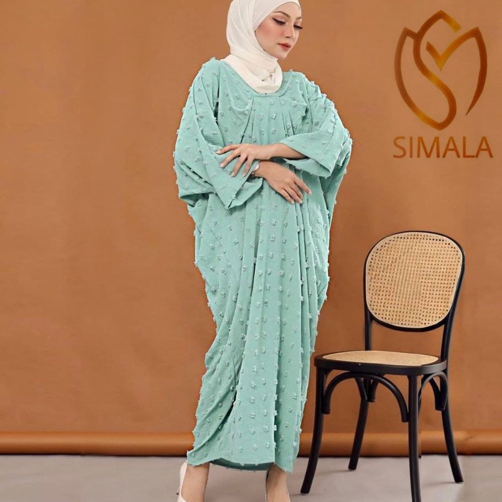 KAFTAN IRONLESS(tak perlu gosok) Kaftan Sejuk Selesa Sampai Plus size boleh pakai - READY STOCK