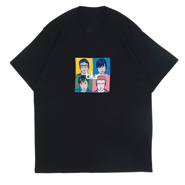 Kaos Tshirt Baju band Blur British pop merchandise by Neats