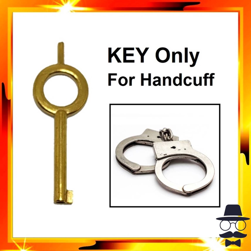 KEY ONLY FOR HANDCUFF / HANDCUFFS KEY / KUNCI GARI (KEY ONLY)