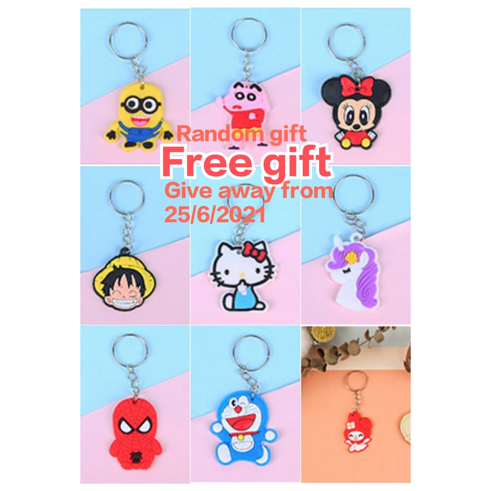 key ring...Purchase more than RM10 in this store, you can purchase a key ring for free.