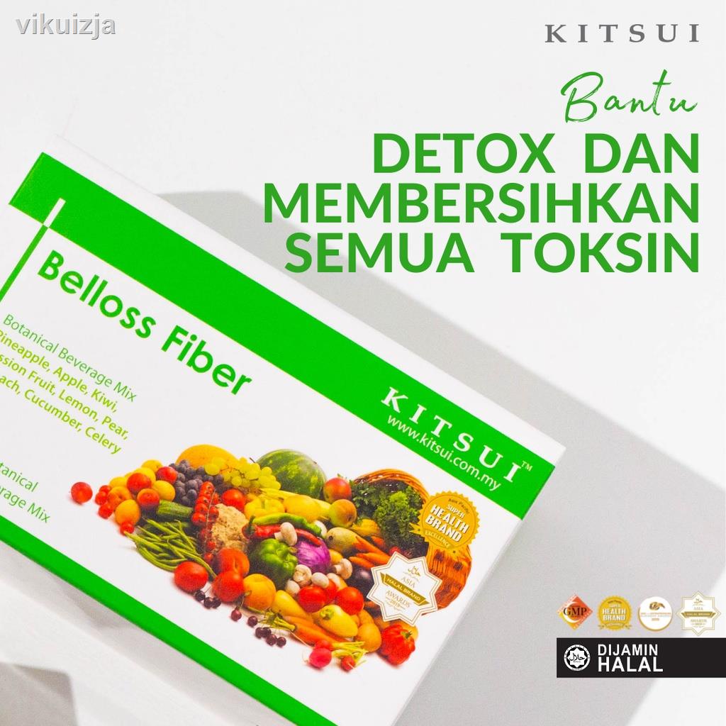 ♙☎■KITSUI Valuepack Belloss Fiber (Belly Lose Fibre)*Masalah Sembelit,Detox,Menghentikan masalah sembelitMelegakan Perut