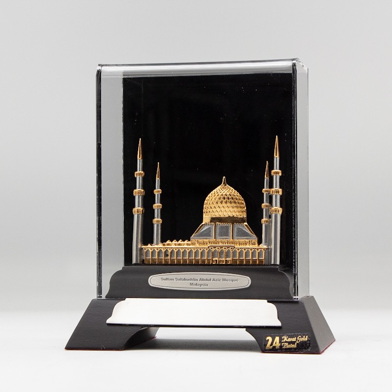 KL Pewter [978] Mosque Sultan Salahuddin Abdul Aziz (Gold) (S) | Casing