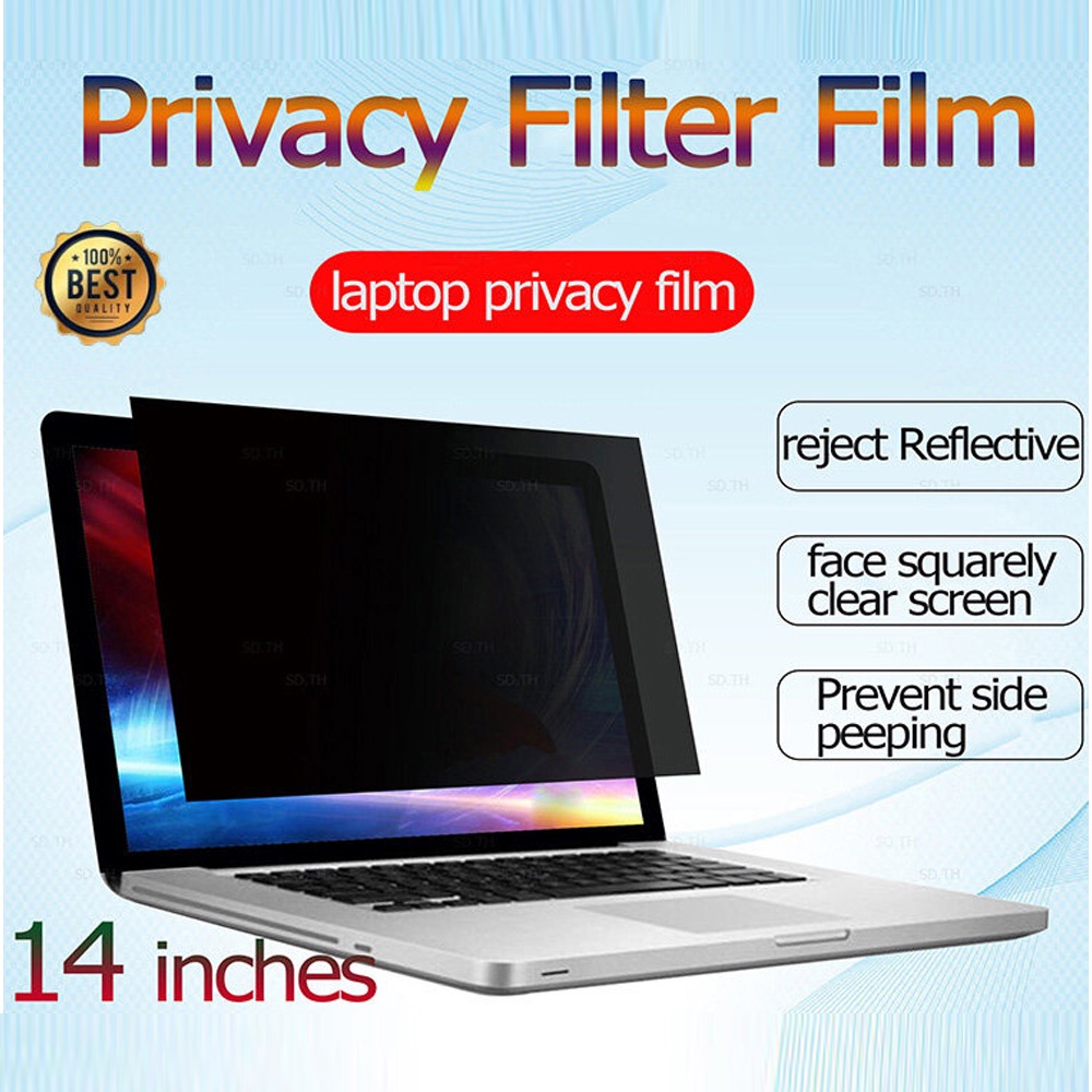 Laptop Privacy Screen Protector 13.3(294*165) 14 (310*174) 15.6 (345*195) 16:9 Aspect Computer Monitor Security Shield