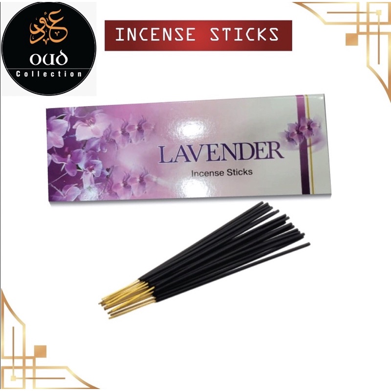 LAVENDER INCENSE STICK (1 BOX X 6 PEAK =120 STICKS) HALAL