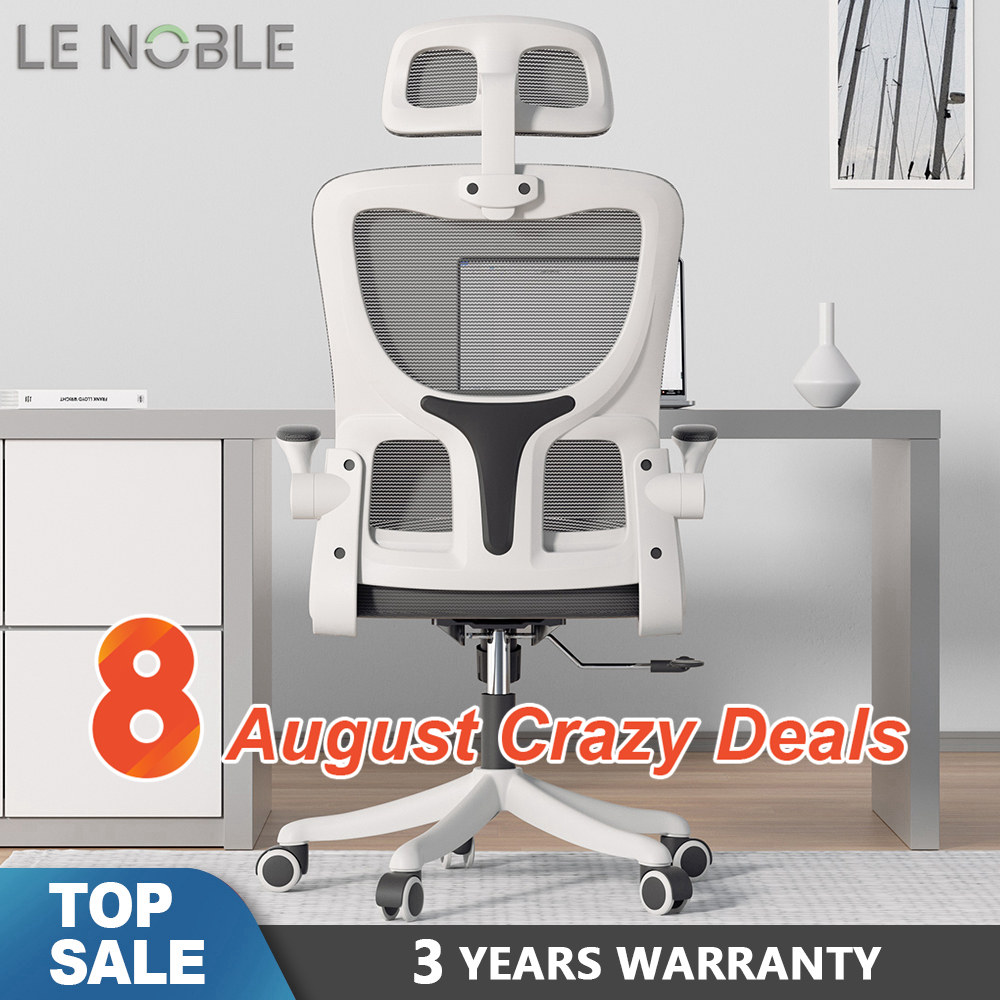 LENOBLE 418 Office Chair Gaming Chair Ergonomic Chair Computer Chair Kerusi Gaming - 3 Years Official Warranty