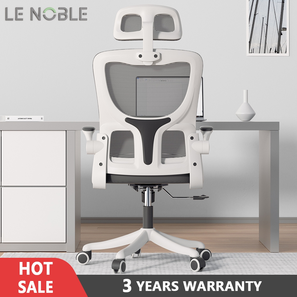 LENOBLE 418 Office Chair Gaming Chair Ergonomic Chair Computer Chair Kerusi Gaming - 3 Years Official Warranty