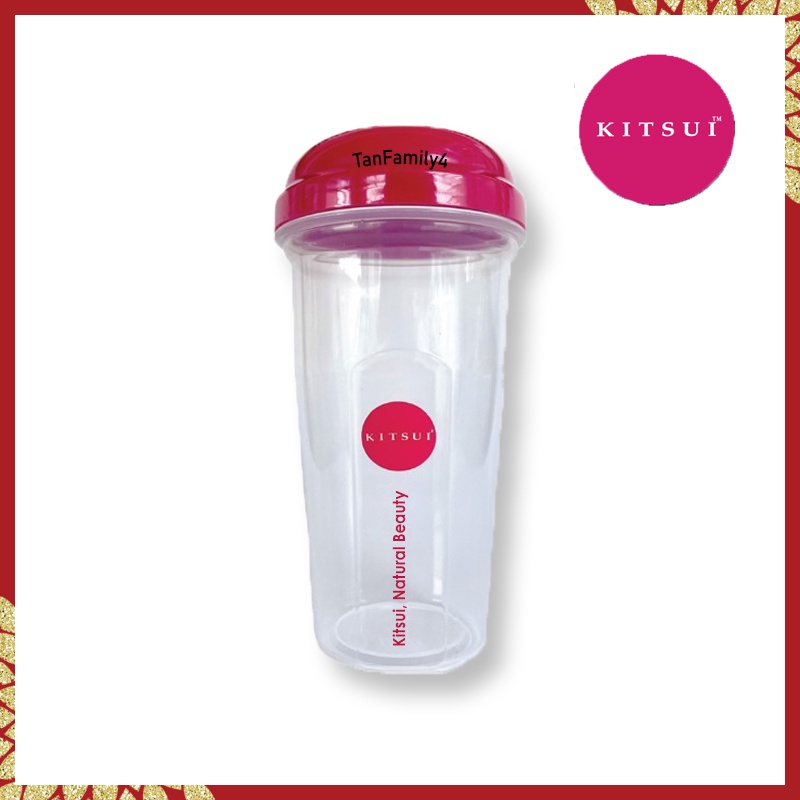 Limited Edition Kitsui Shaker (Logo Edition) 300ml Hot Cold Twist Lid Bottle