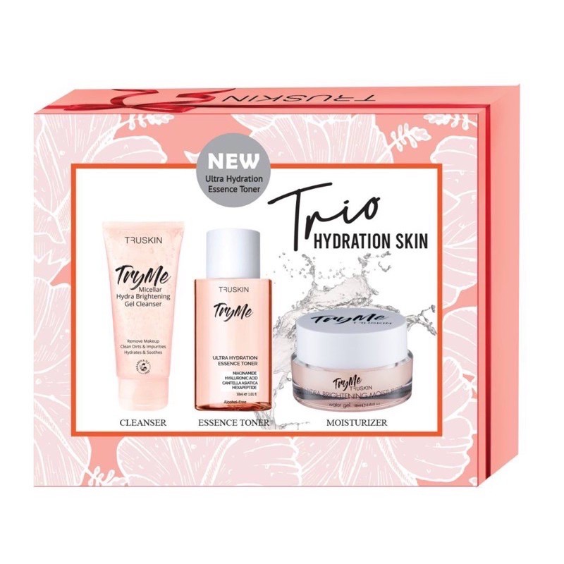 LIMITED ‼️‼️ TRIO HYDRATION SKIN AINA ABDUL 3 IN 1