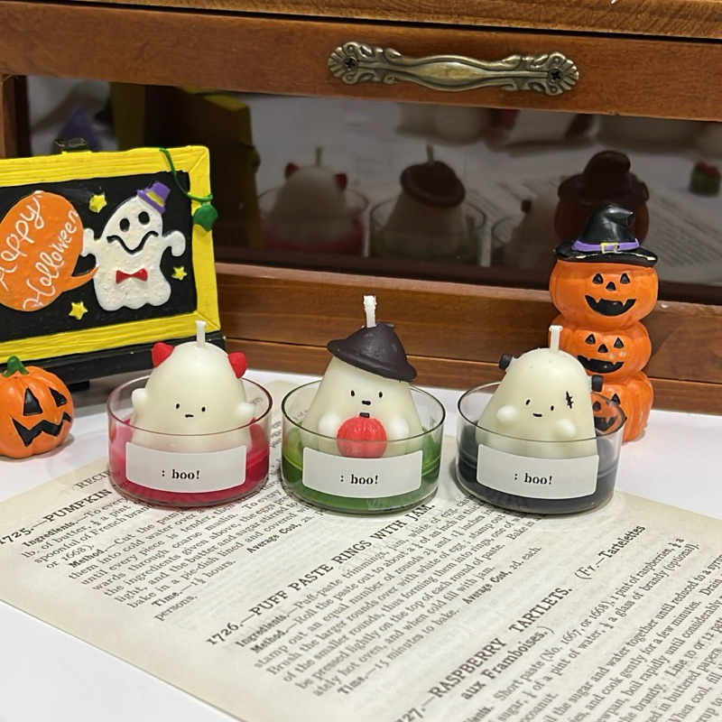 Little Ghost Candle Set｜cuddle.candle_my