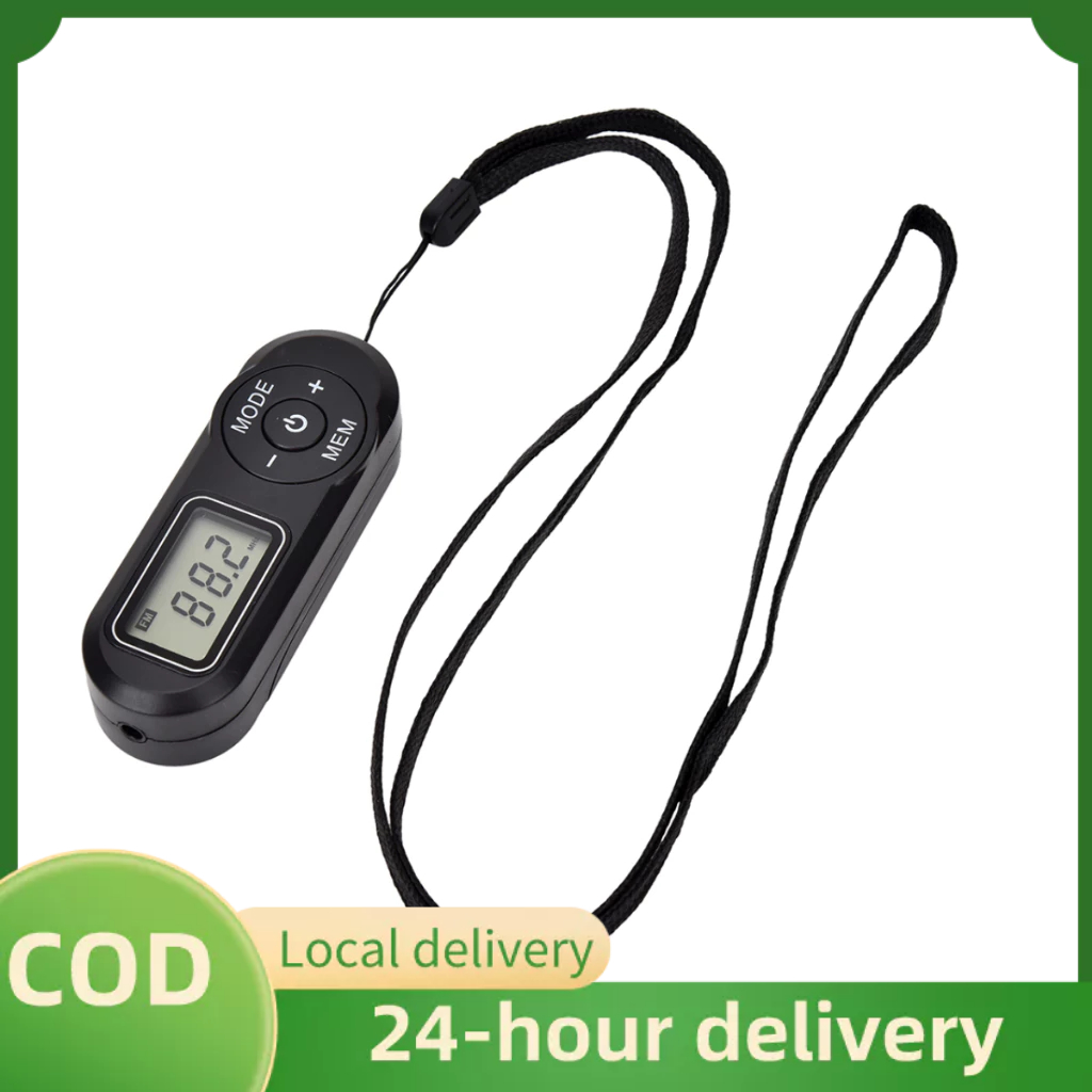 [Local delivery] HRD-727 Portable Mini FM Radio Digital Display FM Receiver Retro MP3 Player Style DSP with Headphones Lanyard