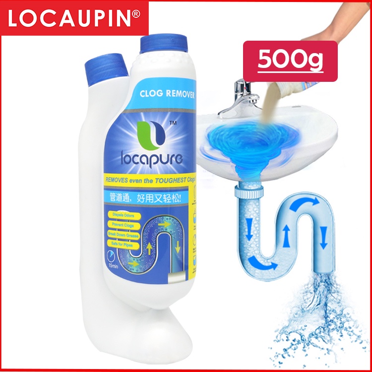 Locaupin Home Clean Pipeline Dredge Helper Clog Remove REMOVE Even the Toughest Clog!