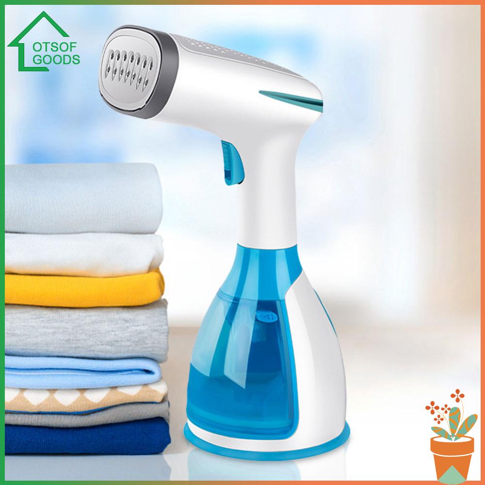 ✿ lotsofgoods ✿ 1500W Powerful Steam Handheld Steamer with Brush 290ML Water Bank (EU Plug)