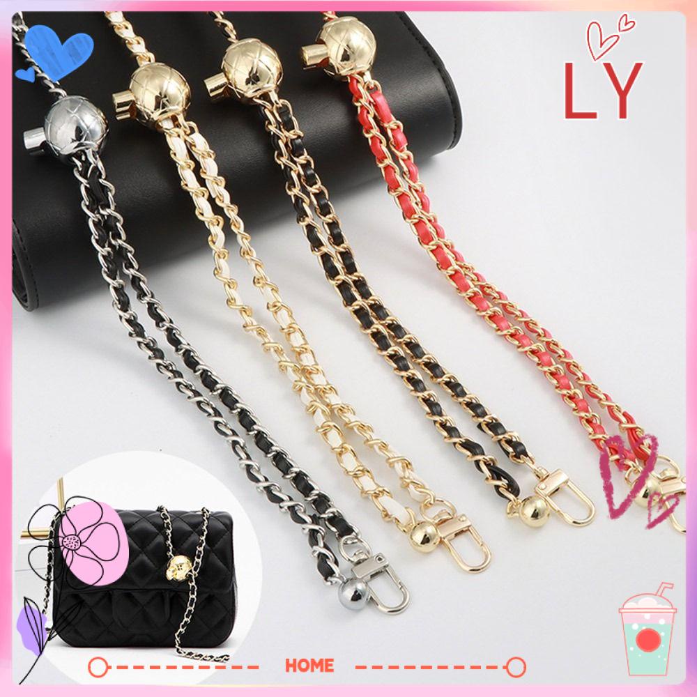 LY-HOME Golden Balls Chain Accessories High-end Shoulder Strap Bag Chain Replacement Shoulder Strap