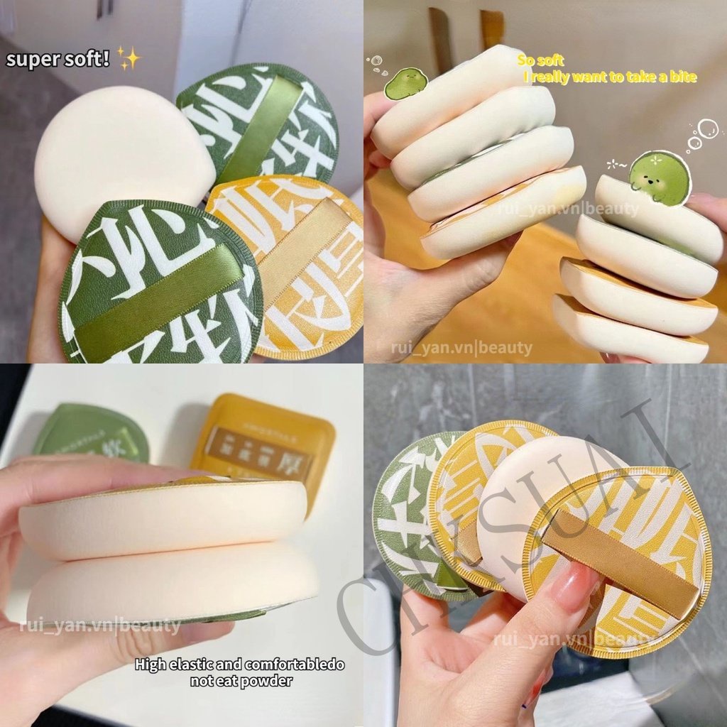 Make-up sponge puff, large puff, put on a finger, for applying concealer foundation, super soft, foundation sponge spread foundation don't eat foundation