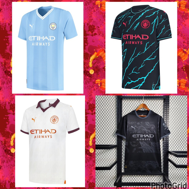 MANCHESTER CITY HOME,AWAY,THIRD & SPECIAL KIT 2023/24