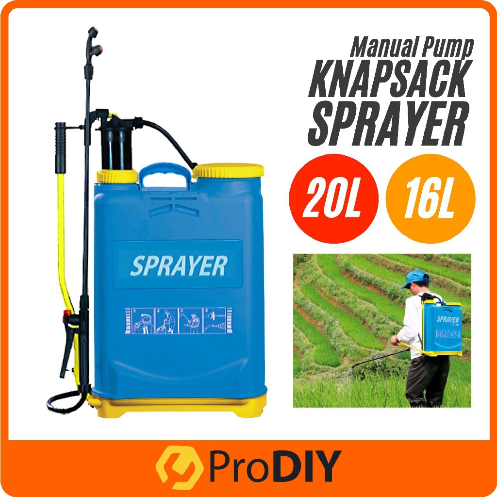 Manual Agricultural 16 20 Litre Knapsack Pressure Spot Sprayer Pam Racun ( 16L / 20L )