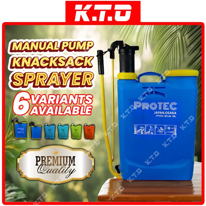 Manual Agricultural 16 20 Litre Knapsack Pressure Sprayer Chemical Spot Spray Garden/ Pam Racun Manual ( 16L / 20L )