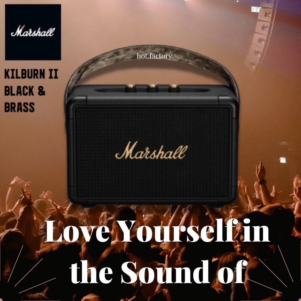 ✨Marshall Kilburn II Portable Bluetooth Speaker | Wireless Speakers | Sound Amplifier