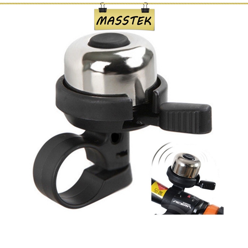 MASSTEK @Johor DH Eye Cycling Bike Bell Bicycle Safety Bell Loud Horn Bike Accessories Racing Alarm Warning 14356