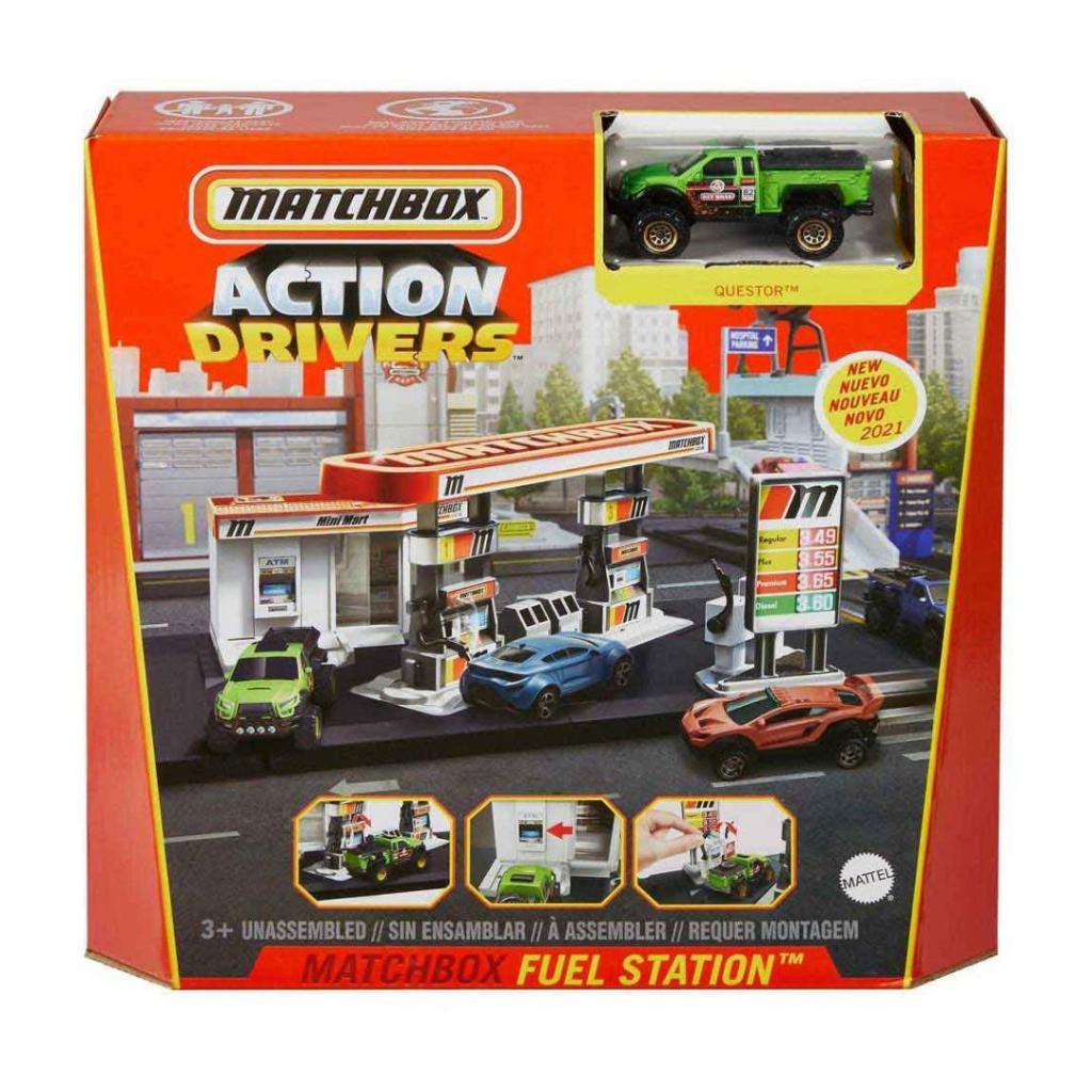 Matchbox Action Drivers Fuel Station