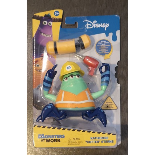 Mattel Disney Monster at Work Katherine "Cutter" Sterns Pixar Monsters Inc not Hasbro Bandai