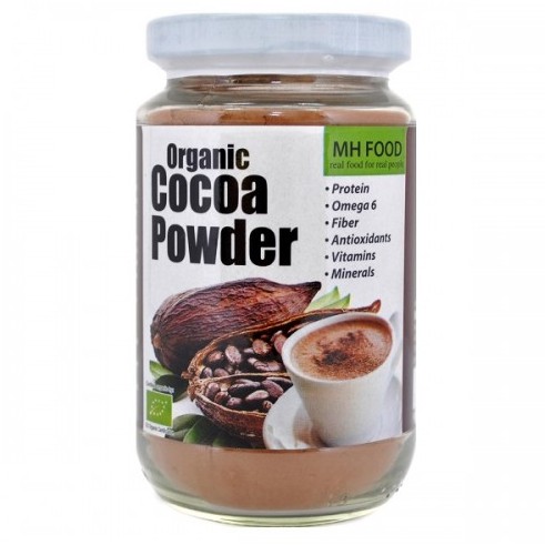 [MD Keto ] 1 x 140g Netherlands processed alkalized Cocoa powder (Peru bean) Theobroma cacao Natural 10-12% Fat Pure U