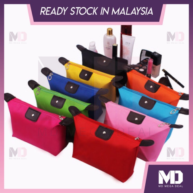 《Mega Deal》Women Travel Cosmetic Bag Beauty Make Up Bag Dompet Cosmetic Pouch