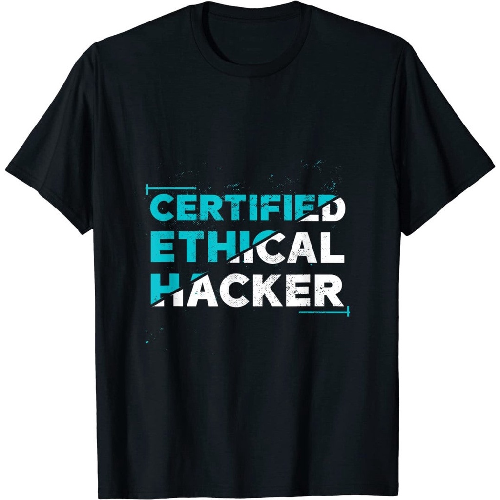 Men t shirt GILDAN Men's T-Shirt Certified Ethical Hacker Apparels Distro Printed S-5XL