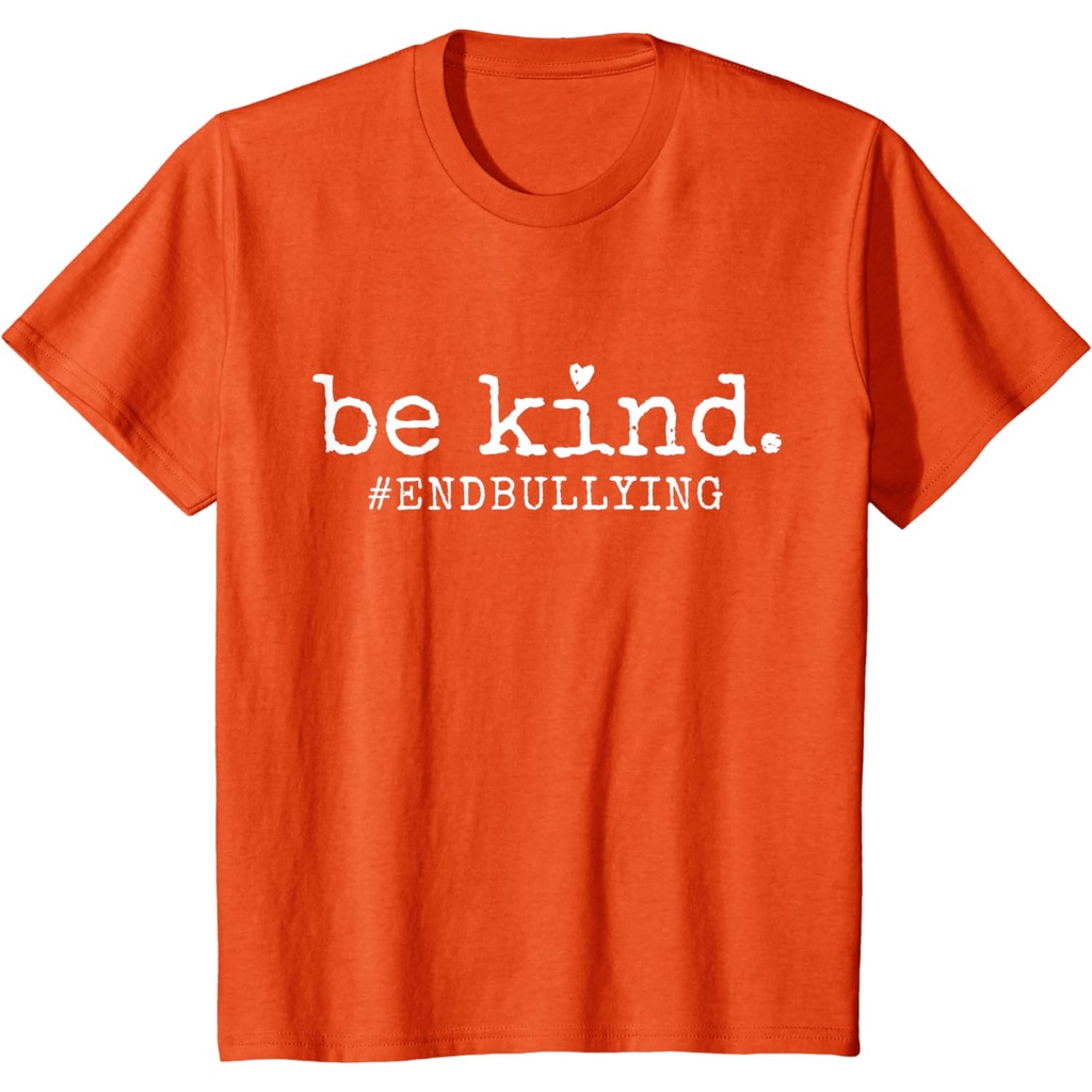 Men's cotton T-shirt Unity Day Orange Shirt Be Kind Anti Bullying T-Shirt