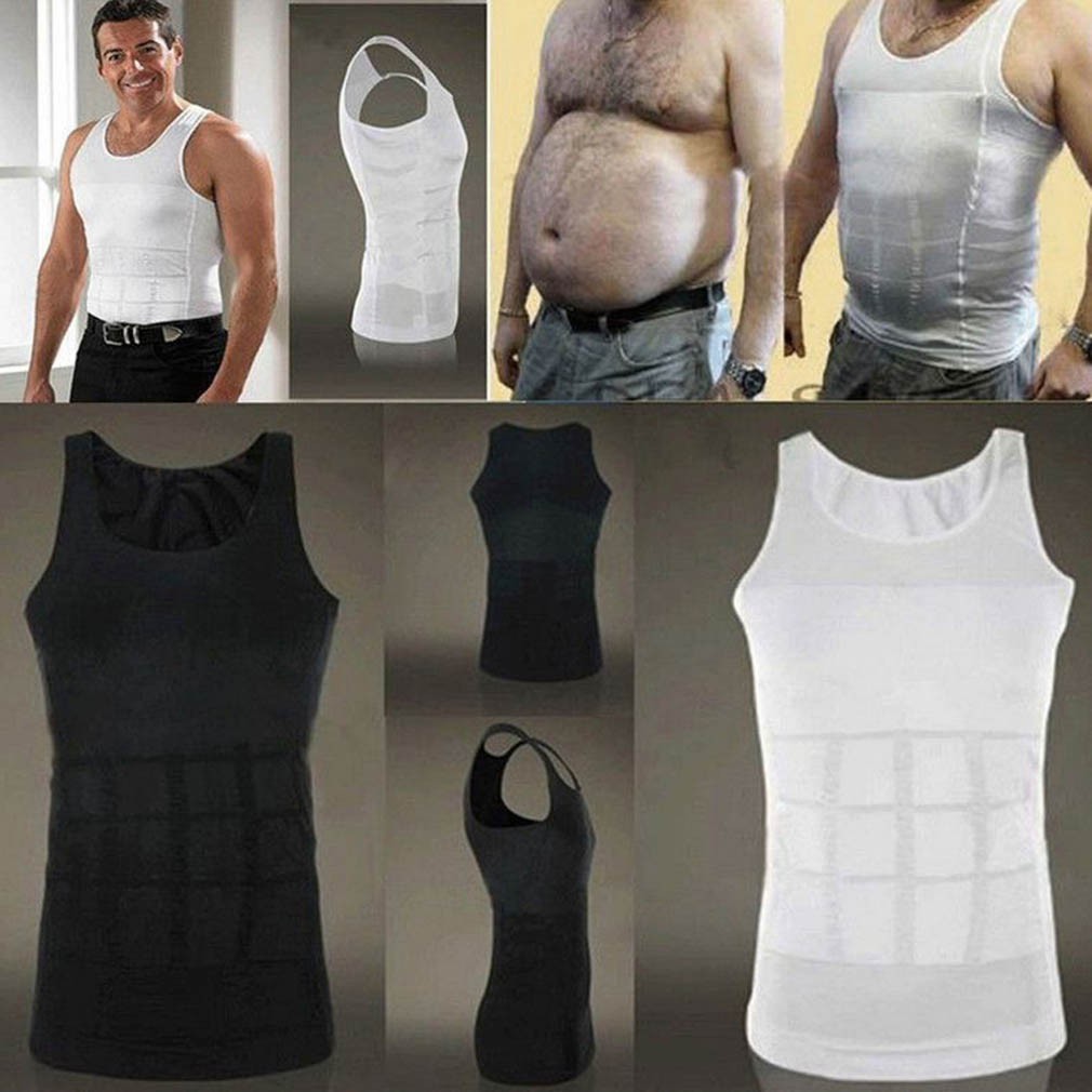 Men Slimming Slim Singlet Vest Belt Slim n Body Fit Shaper